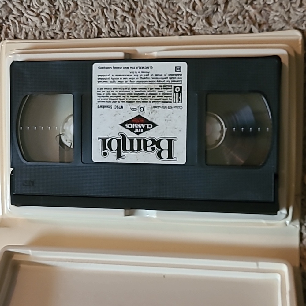Bambi, Cinderella Jack Frost Vhs - Picture 7 of 11